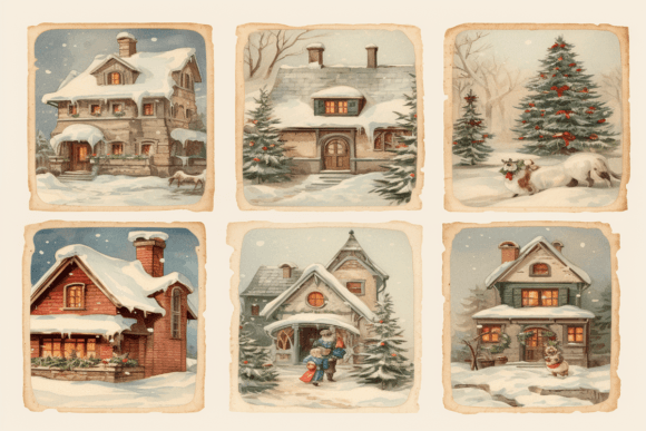 Download Vintage Christmas Background - Vintage christmas background Collection