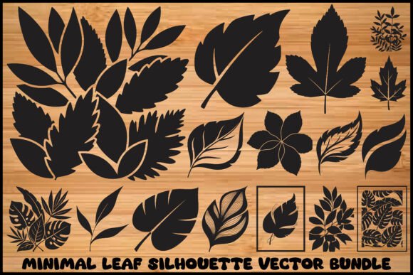Download Botanical Silhouette Cut Files for Cricu - Silhouette cut files Collection