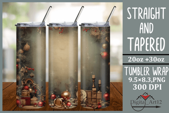 Download Vintage Christmas Background Tumbler - Vintage christmas background Collection