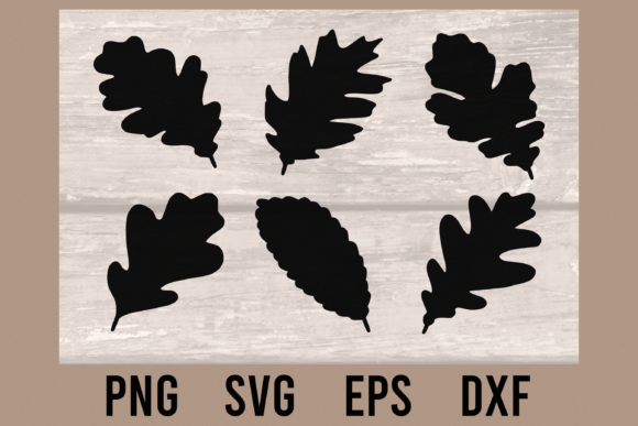 Download Oak Leaf Silhouette Cut Files | PNG, SVG - Premium Resources