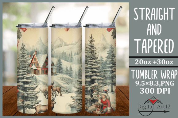 Download Vintage Christmas Background Tumbler - Vintage christmas background Collection